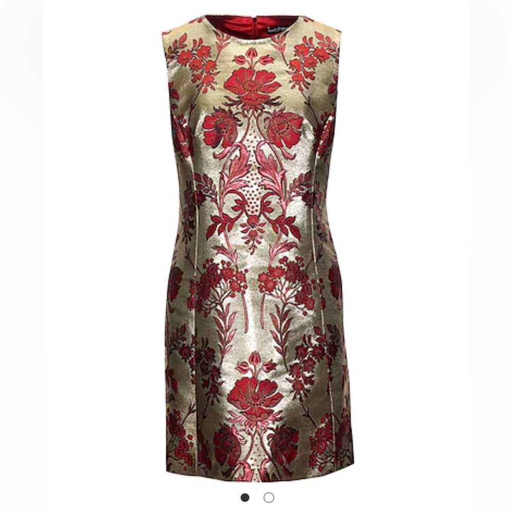 Dolce & Gabbana gorgeous gold cocktail dress in size size 10/IT 46